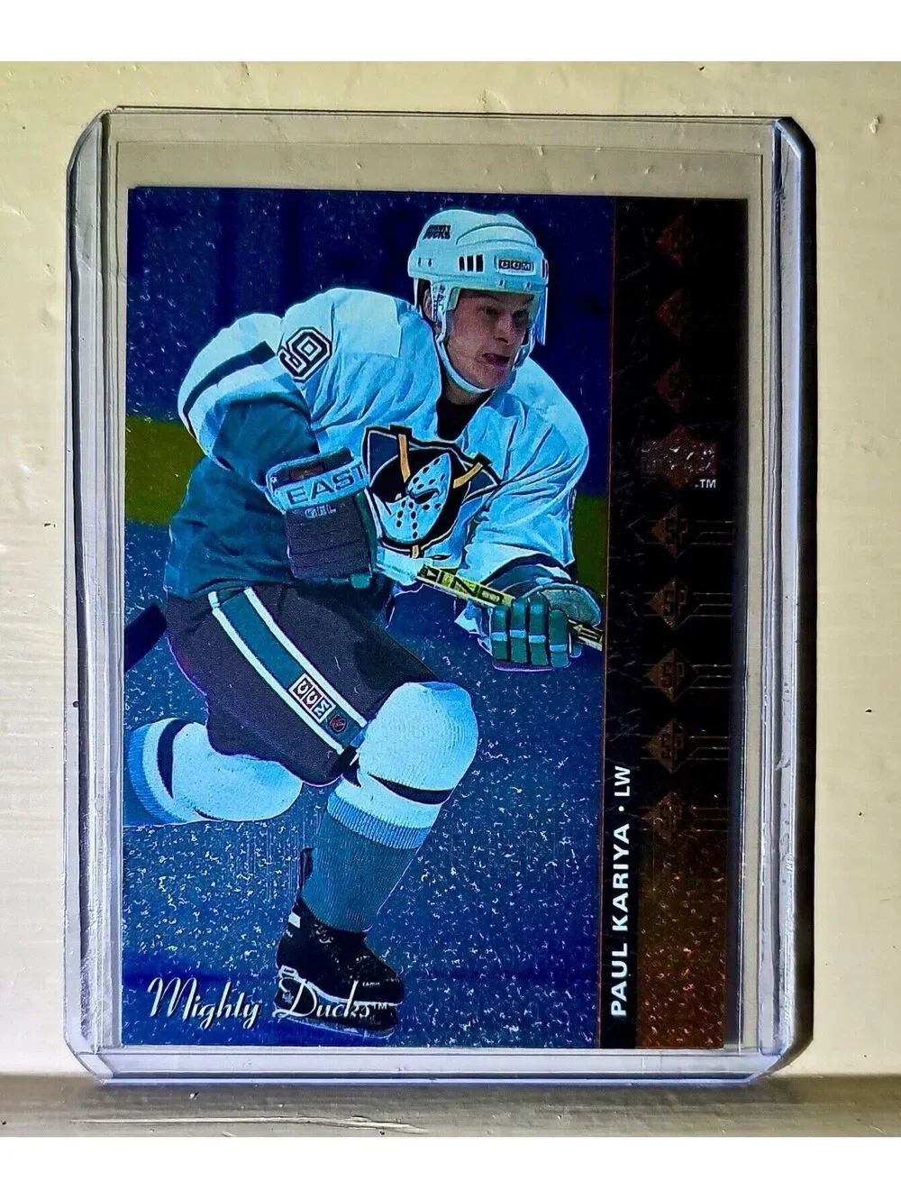 Paul Kariya 1995 Upper Deck SP #SP-91 Hockey Card Mighty Ducks
